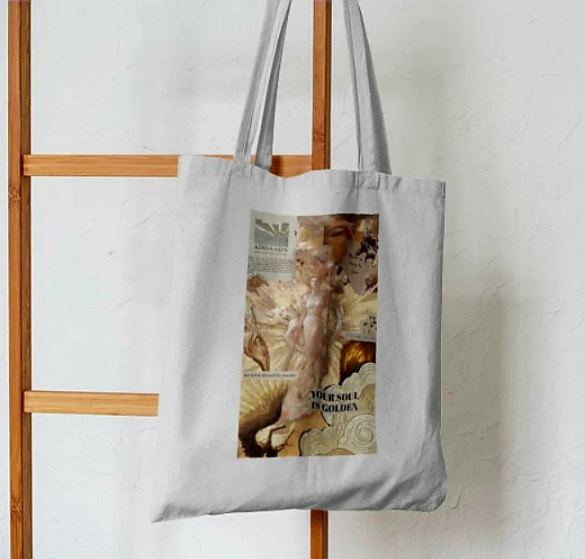 Crazy Price Slashing Golden Soul Greek Statue Tote Bag Statement Bags, Shop Today
