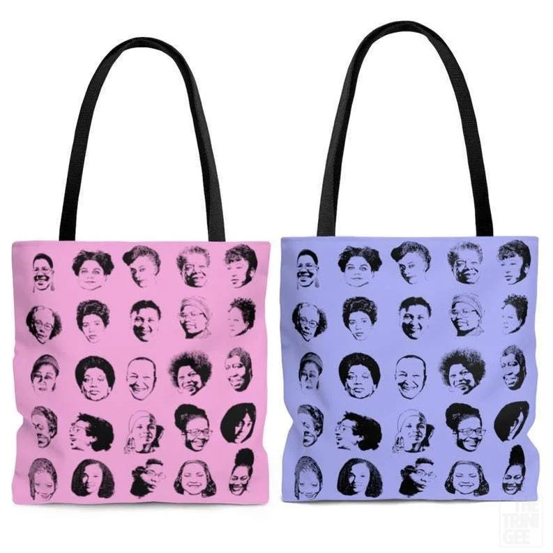 Bags For Personalized Gifts Black Writers Tote Bag Fashionable Handbags At Must-Have Prices
