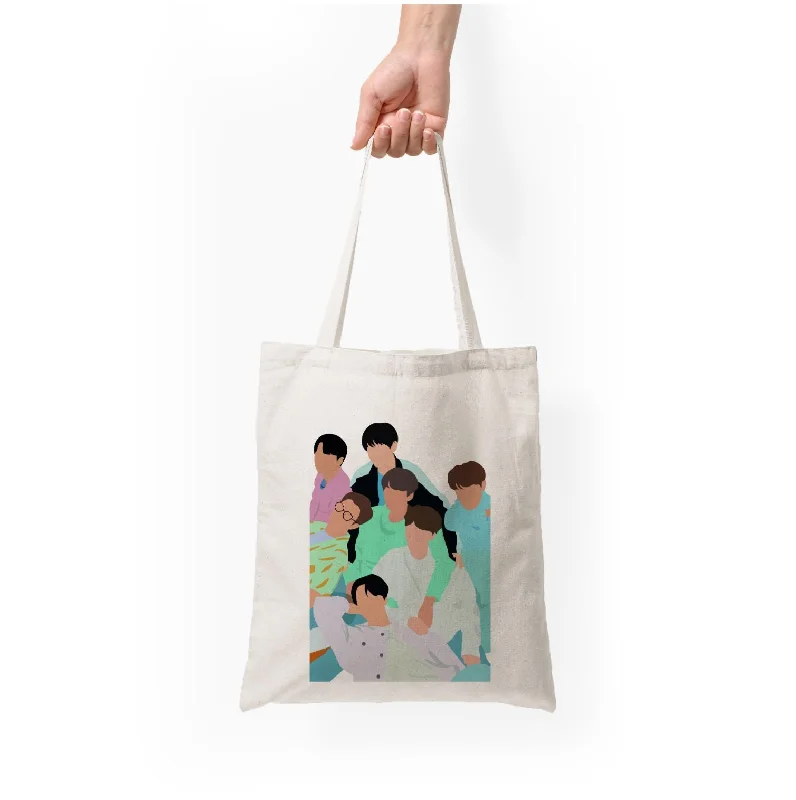 Bag For Modern Fashion Band Members Of K-Pop Band Tote Bag Seasonal Sale On Trendy Handbags Bag For Modern Fashion Band Members Of K-Pop Band Tote Bag Seasonal Sale On Trendy Handbags