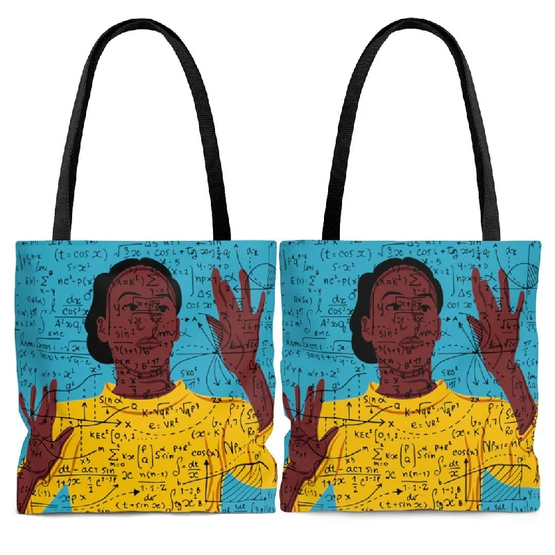 Romantic Chic Deals Math Girl Tote Bag Trendy Purses, Limited Offer