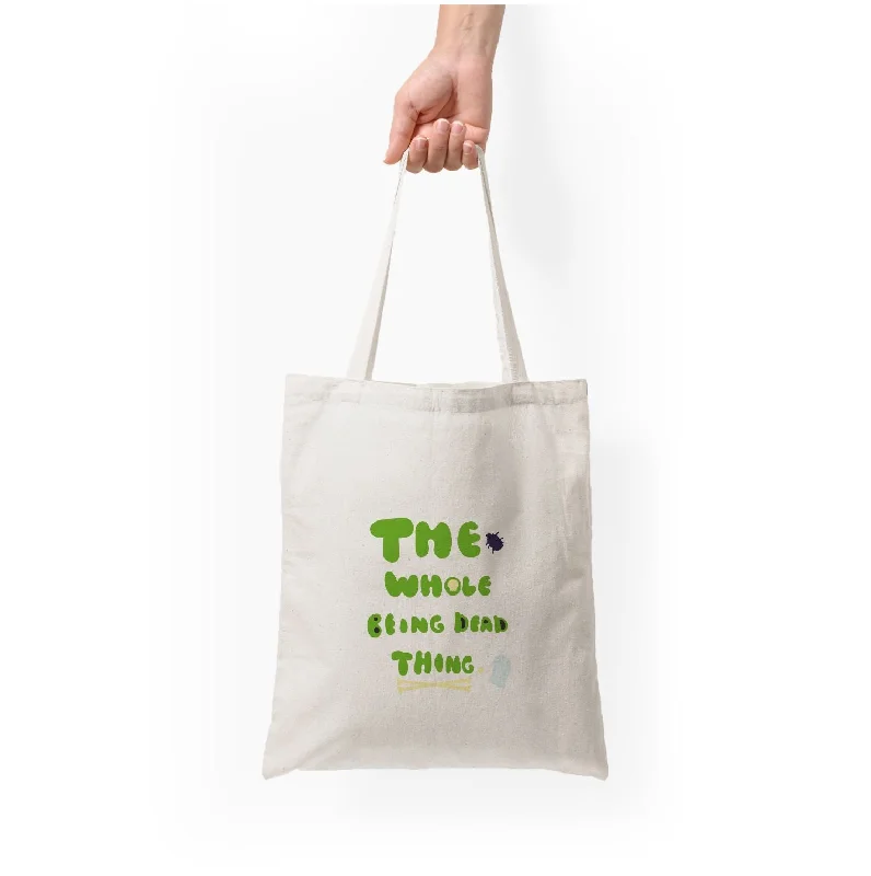Fashion Essentials The Whole Being Dead Thing - Beetle Halloween Tote Bag The Handbag Sale You've Been Waiting For Fashion Essentials The Whole Being Dead Thing - Beetle Halloween Tote Bag The Handbag Sale You've Been Waiting For