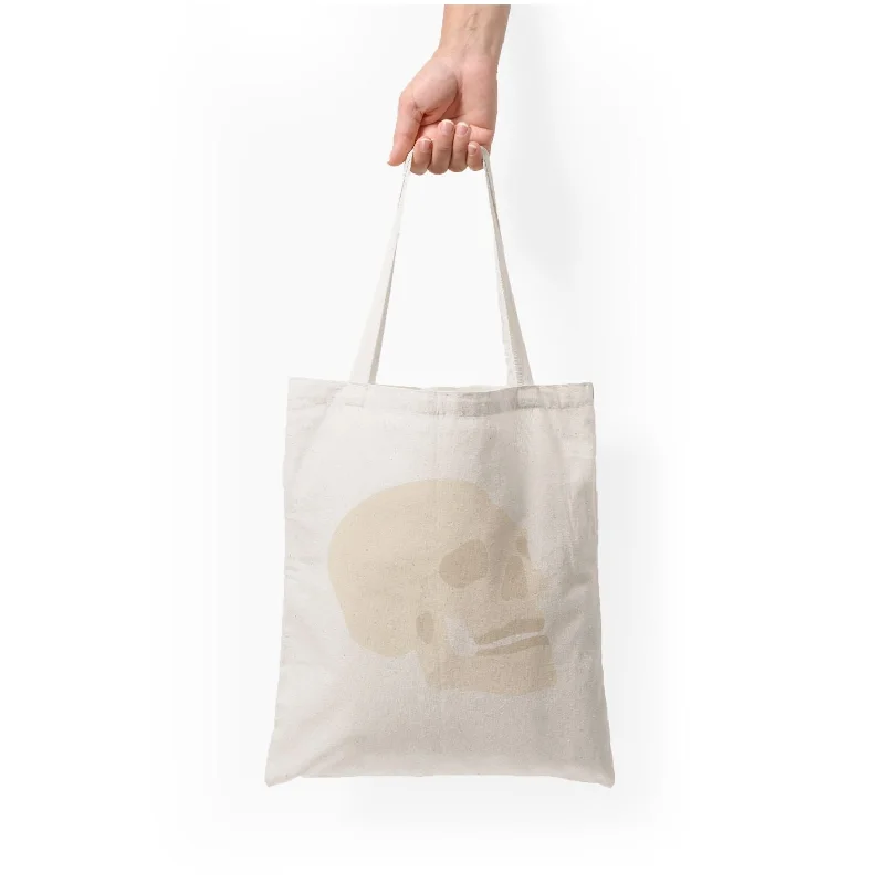 Bag Deals Skull Outline - Halloween Tote Bag Iconic Handbags At Unbeatable Prices