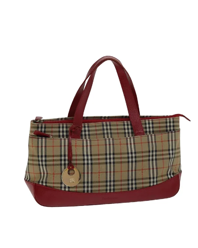 Limited Edition Nova Check Canvas Hand Bag with Handle Classic Totes, Exclusive Deals Limited Edition Nova Check Canvas Hand Bag with Handle Classic Totes, Exclusive Deals