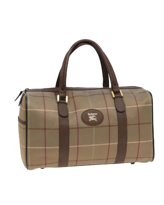 Casual Chic Deals Nova Check Canvas Boston Bag with Handle Drop Luxury Meets Affordability – Shop Stunning Bags Now Casual Chic Deals Nova Check Canvas Boston Bag with Handle Drop Luxury Meets Affordability – Shop Stunning Bags Now
