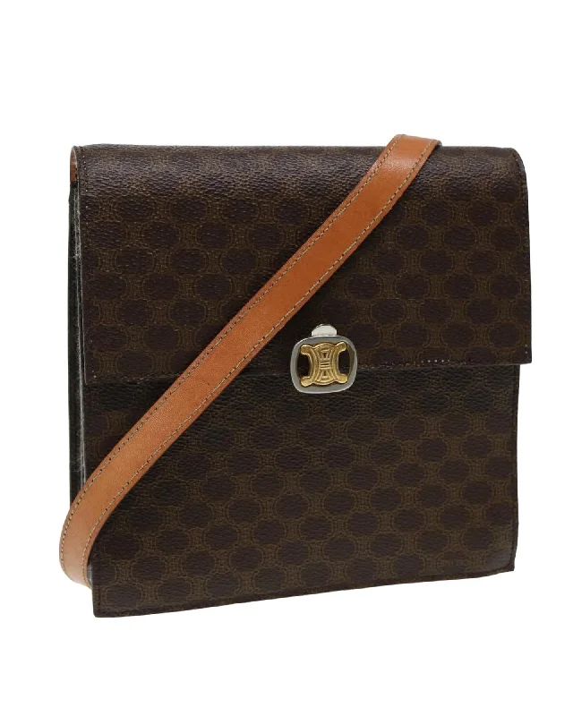 Urban Fashion Vintage PVC Leather Macadam Canvas Shoulder Bag Fashion-Forward Bags, Now On Sale