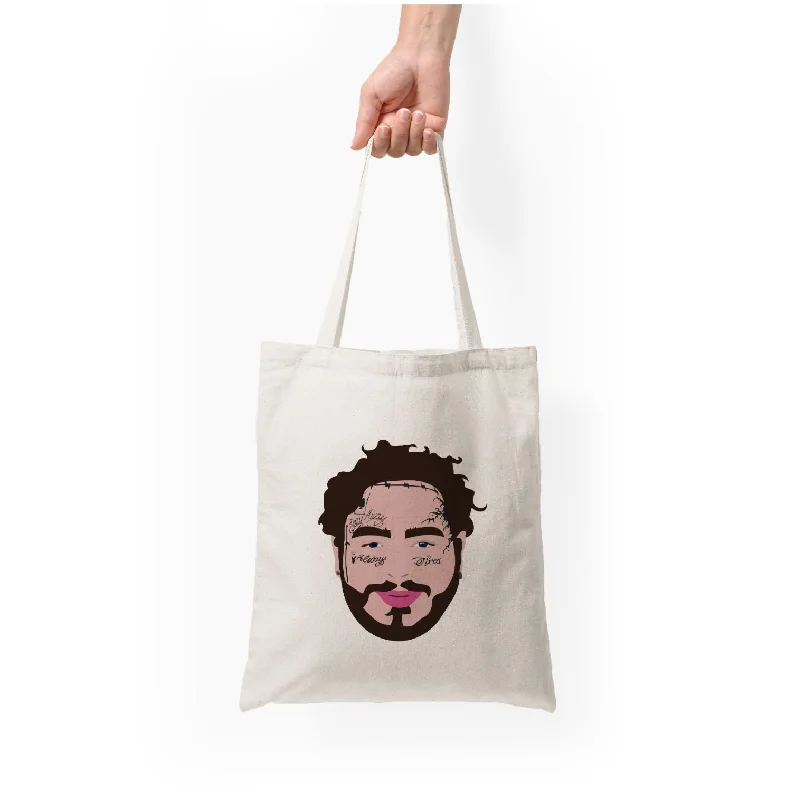 Insane Discount Onslaught Face Tattoos - Post Tote Bag Affordable Elegance, Grab Yours Now
