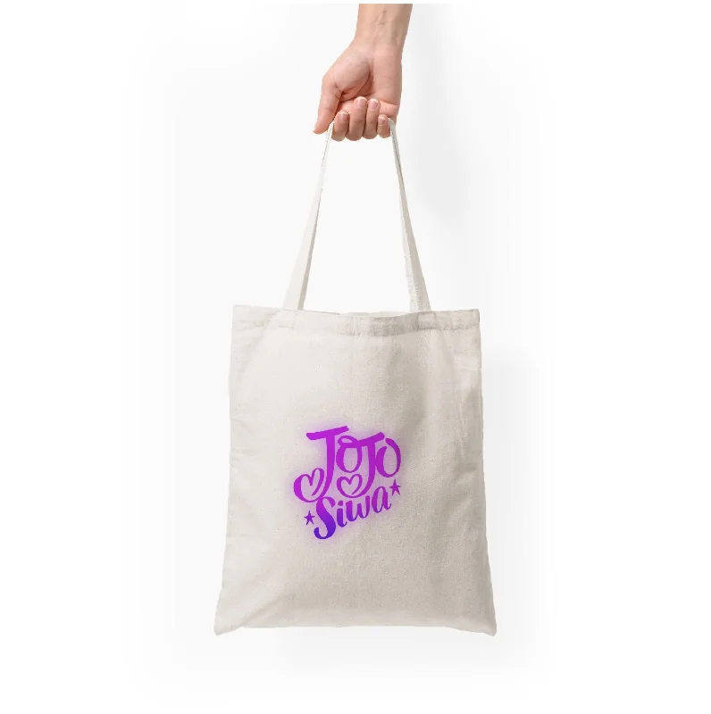 Explore What's New JoJo Siwa Love Heart Tote Bag Elegant Bags, Limited Stock Available
