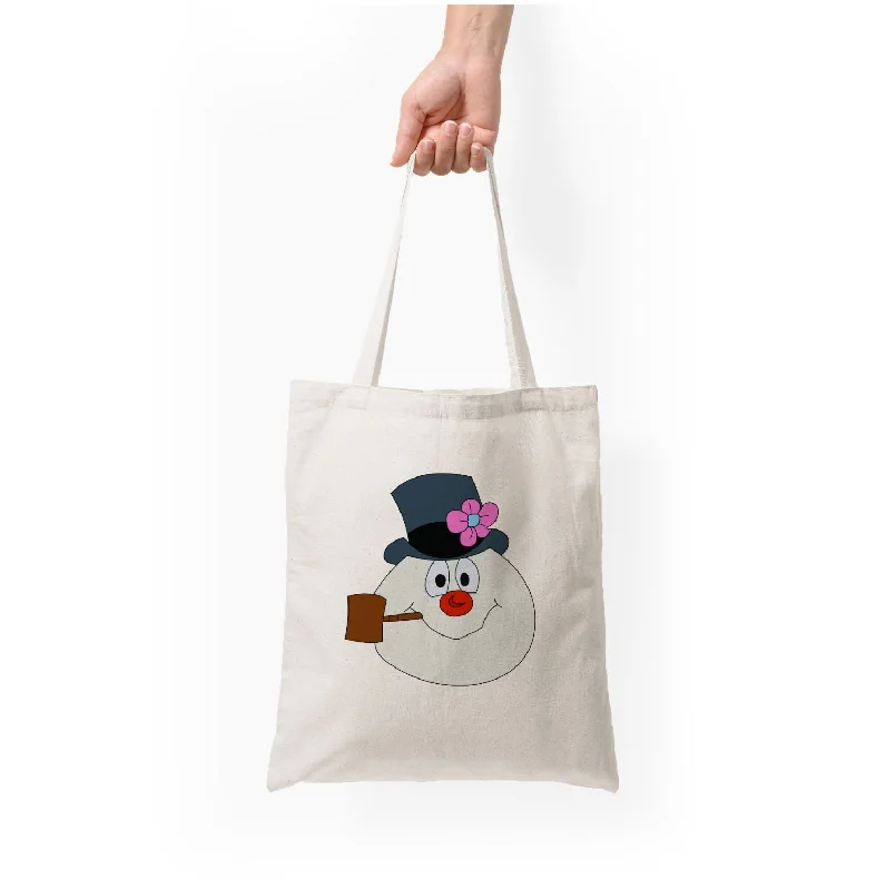 Daring Fashion Promotions Pipe - Snowman Tote Bag Trendy Backpacks With Big Discounts Daring Fashion Promotions Pipe - Snowman Tote Bag Trendy Backpacks With Big Discounts