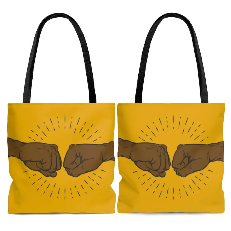 Buy More, Save More Fist Bump Tote Bag Must-Have Bags, Big Discounts