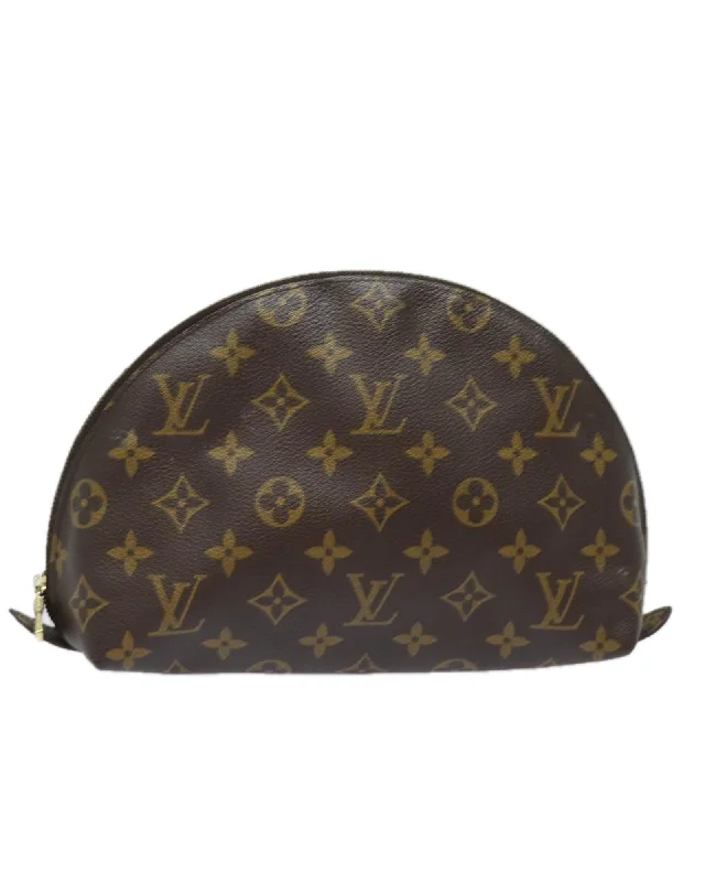 Chic And Trendy Monogram Canvas Cosmetic Pouch with Storage Smell Chic Crossbody Bags, Limited Offers