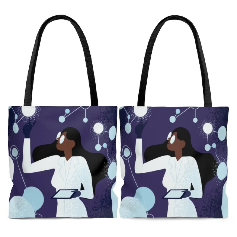 Bags For Personalized Gifts Female Scientist Tote Bag Affordable Elegance, Grab Yours Bags For Personalized Gifts Female Scientist Tote Bag Affordable Elegance, Grab Yours