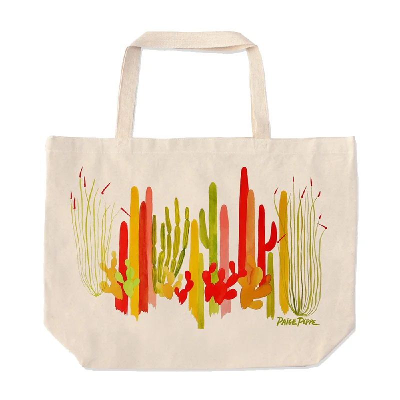Bold Fashion Sales "Cacti Sungarden" Tote Bag Handbag Deals For Every Occasion