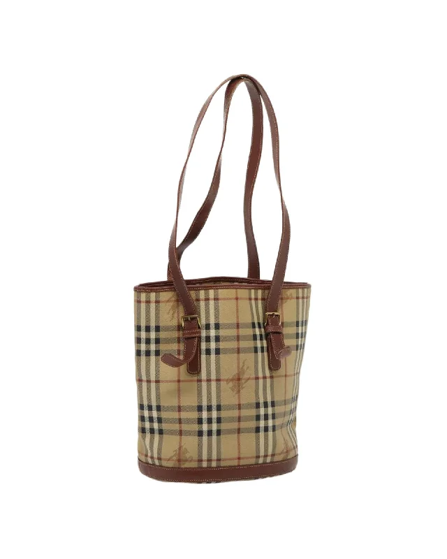 Spring Offer Nova Check PVC Leather Shoulder Bag Trendy Bags, Huge Savings