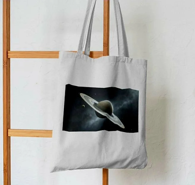 Exclusive Sale Saturn Celestial Tote Bag Elegant Bags, Limited Stock Available