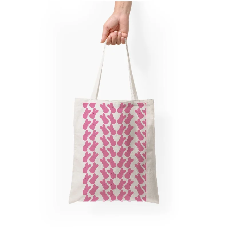 Seasonal Picks Bunny Pattern - Peep Tote Bag Premium Bags, Special Prices