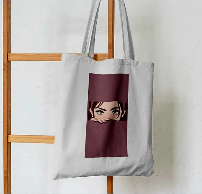 Affordable Handbags Peeping Girl Abstract Tote Bag Trendy Purses With Limited-Time Offers Affordable Handbags Peeping Girl Abstract Tote Bag Trendy Purses With Limited-Time Offers
