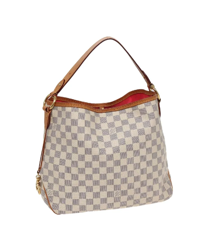 Bid Farewell To The Old Season Damier Azur Canvas Delightful PM Shoulder Bag with Dust Bag Affordable Elegance, Grab Yours Bid Farewell To The Old Season Damier Azur Canvas Delightful PM Shoulder Bag with Dust Bag Affordable Elegance, Grab Yours