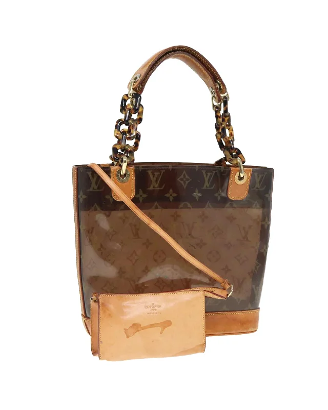 Discover Now Monogram Vinyl Cabas Amble PM Tote Bag with Pouch Classic Totes, Exclusive Deals Discover Now Monogram Vinyl Cabas Amble PM Tote Bag with Pouch Classic Totes, Exclusive Deals