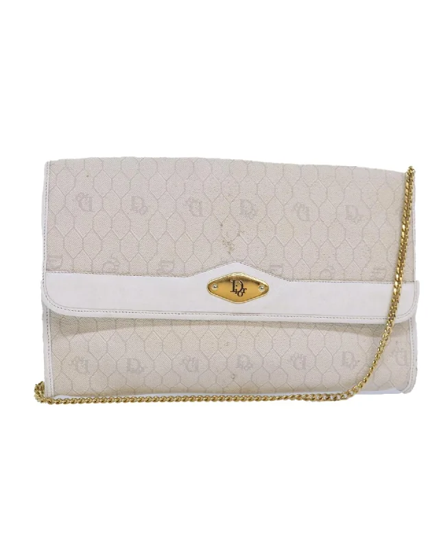 Spacious Bags With Holiday Promotions Honeycomb Canvas Chain Shoulder Bag Stylish Totes With Special Discounts
