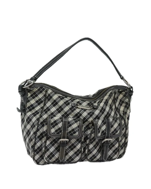 Break Fashion Norms Nova Check Canvas Shoulder Bag with Authentic Detailing Designer Bags At Low Prices Break Fashion Norms Nova Check Canvas Shoulder Bag with Authentic Detailing Designer Bags At Low Prices