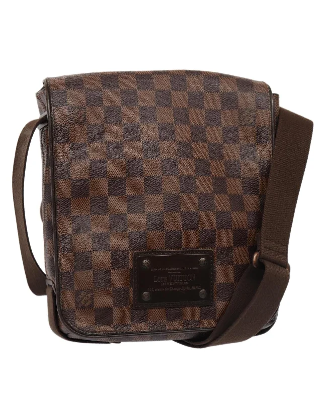 Romantic Valentine's Day Bags With Promotions Damier Ebene Canvas Brooklyn PM Shoulder Bag Premium Handbags At Unbeatable Markdowns Romantic Valentine's Day Bags With Promotions Damier Ebene Canvas Brooklyn PM Shoulder Bag Premium Handbags At Unbeatable Markdowns