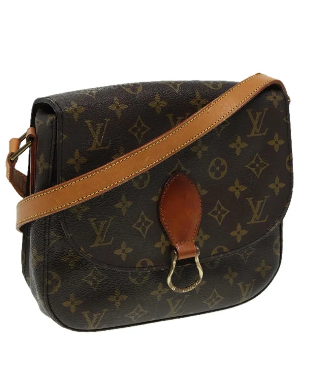 Day-To-Night Styles Monogram Canvas Shoulder Bag with Adjustable Strap Trendy Backpacks, Huge Markdowns