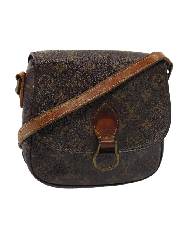 Urban Fashion Monogram Canvas Shoulder Bag with Adjustable Strap Fashionable Handbags, Limited-Time Deals Urban Fashion Monogram Canvas Shoulder Bag with Adjustable Strap Fashionable Handbags, Limited-Time Deals