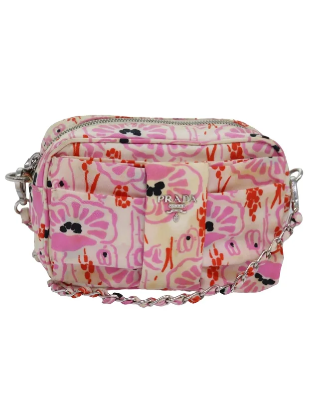 Unleash Your Trendy Side Ribbon Chain Shoulder Bag in Nylon Luxury Handbags, Budget-Friendly Unleash Your Trendy Side Ribbon Chain Shoulder Bag in Nylon Luxury Handbags, Budget-Friendly