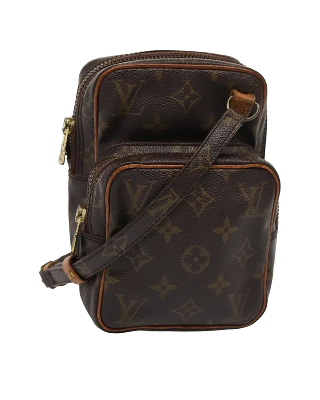 Style Upgrade Monogram Canvas Mini Amazon Shoulder Bag Carry Elegance For Less