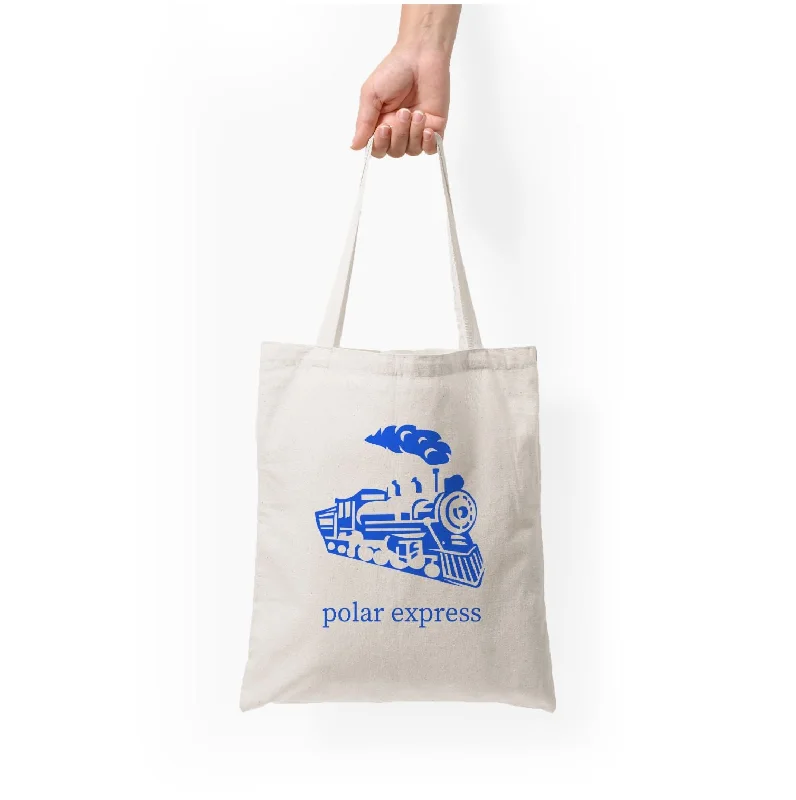Fashion-Forward Offers The Train - Polar Christmas Tote Bag Premium Handbags At Exclusive Prices