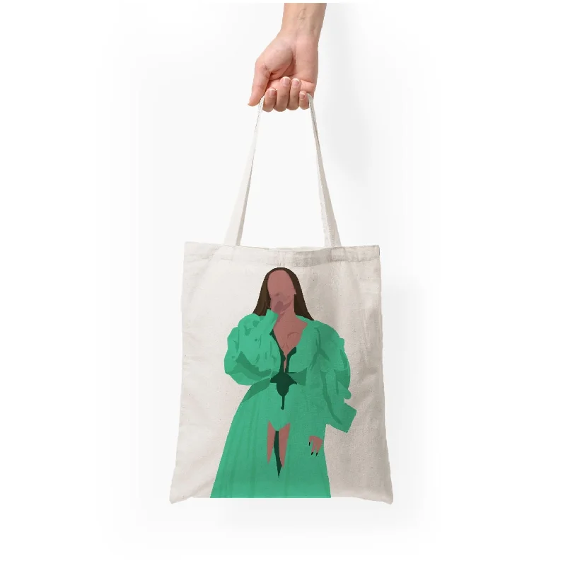 Eco-Friendly Bags With Discounts Green Dress - Queen B Tote Bag Flash Sale On Handbags Eco-Friendly Bags With Discounts Green Dress - Queen B Tote Bag Flash Sale On Handbags