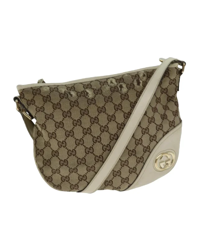 Limited Styles GG Canvas Shoulder Bag with Adjustable Strap The Handbag Sale You've Been Waiting For