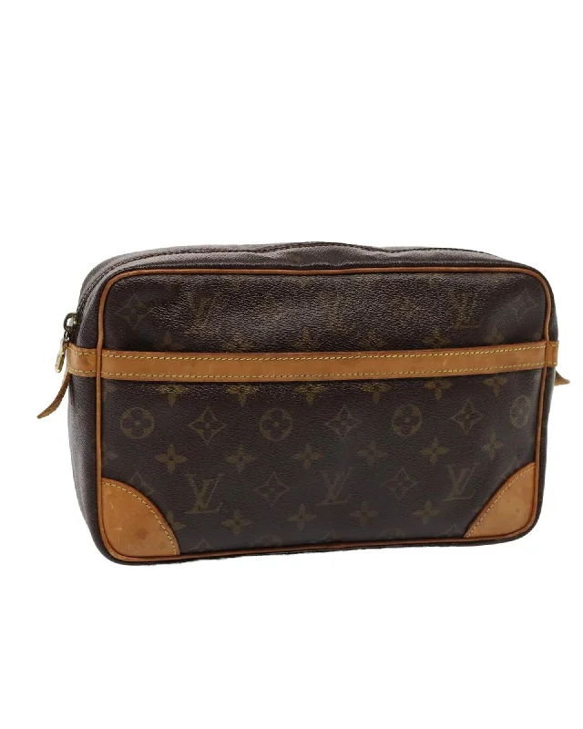 Hot Brand Discounts Monogram Canvas Clutch Bag with Classic Design Stylish Totes, Special Discounts Hot Brand Discounts Monogram Canvas Clutch Bag with Classic Design Stylish Totes, Special Discounts