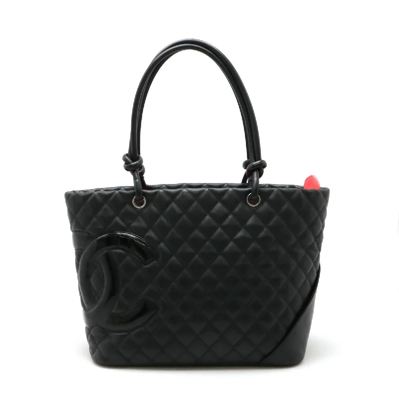 Fashionista Favorites Chanel Cambon Line Coco Mark Large Tote Bag Sleek And Stylish Handbags At Lower Prices