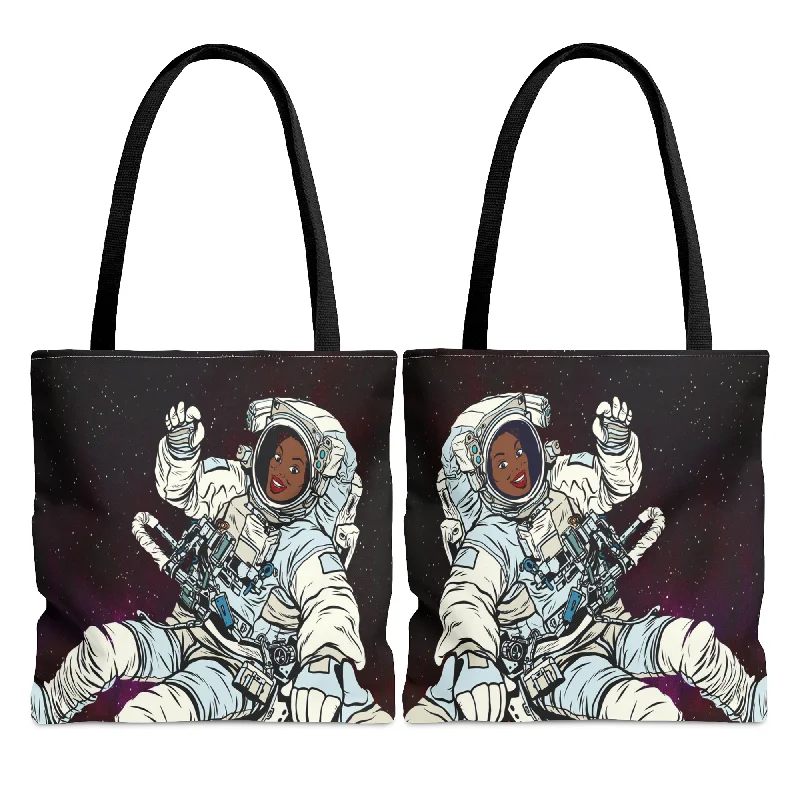 Bags For Sporty And Athletic Styles Black Astronaut Tote Bag Unmissable Deals On Everyday Handbags