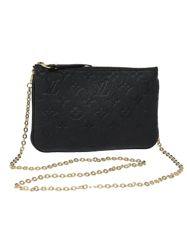 Bags With Seasonal Sales Monogram Empreinte Leather Pochette Double Zip Shoulder Bag with Accessories Timeless Handbags At Reduced Prices Bags With Seasonal Sales Monogram Empreinte Leather Pochette Double Zip Shoulder Bag with Accessories Timeless Handbags At Reduced Prices