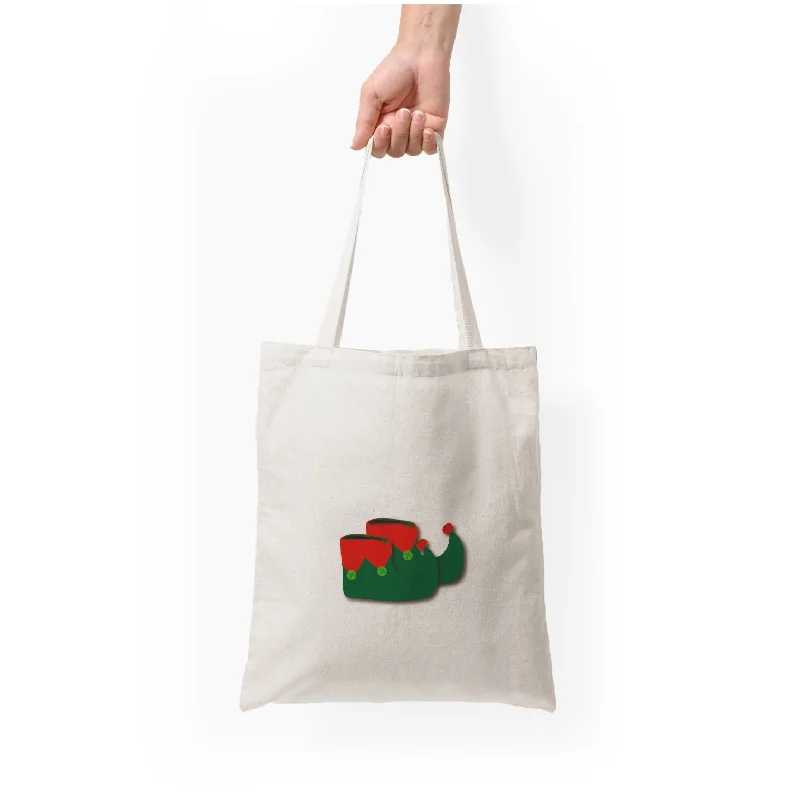 Laid-Back Fashion Offers Elf Shoes - Christmas Tote Bag Shoulder Bags, Crossbody Bags, And More On Sale Laid-Back Fashion Offers Elf Shoes - Christmas Tote Bag Shoulder Bags, Crossbody Bags, And More On Sale
