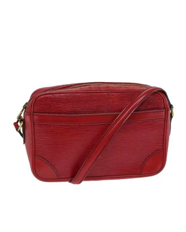 Essentials On Sale Epi Leather Shoulder Bag with Adjustable Strap and Classic Design Trendy Bags, Huge Savings