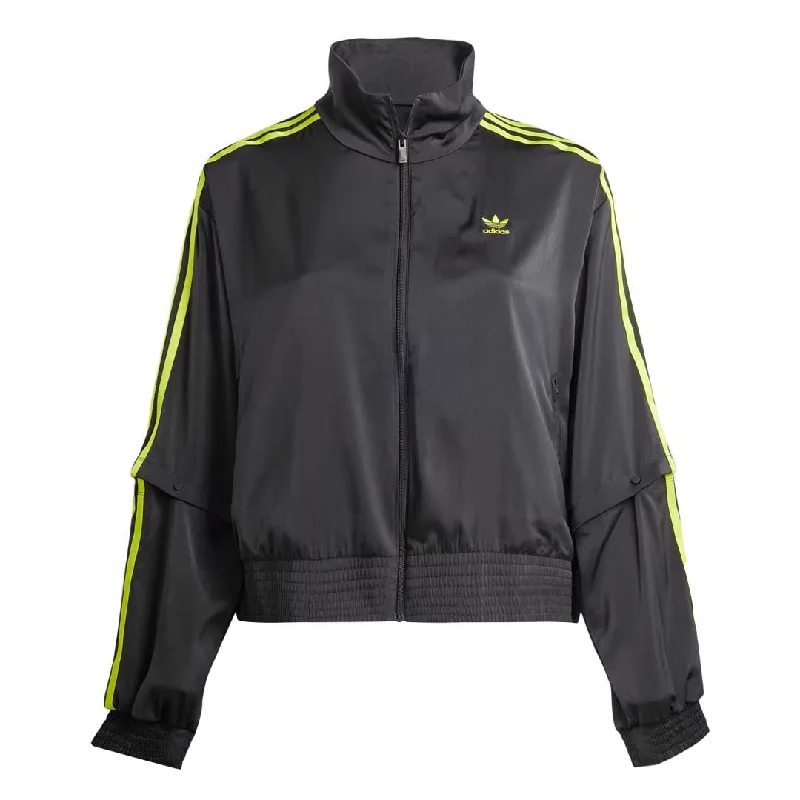 Limited Time adidas - Women's Satin Firebird Track Top (Plus Size) (IJ7422)