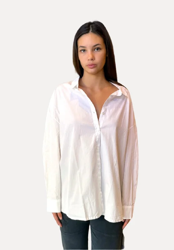 Embrace New Fashion Oversized Shirt - White