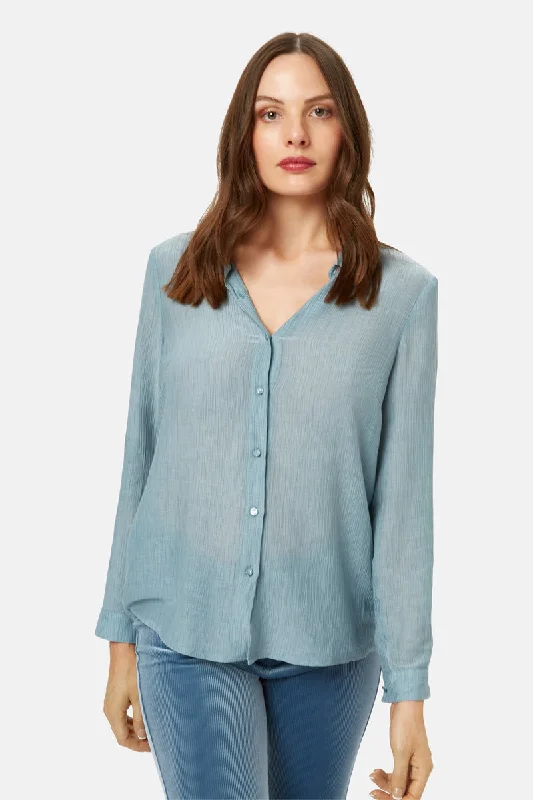 Contemporary Fashion Sale The Great Silence Light Blue Shirt