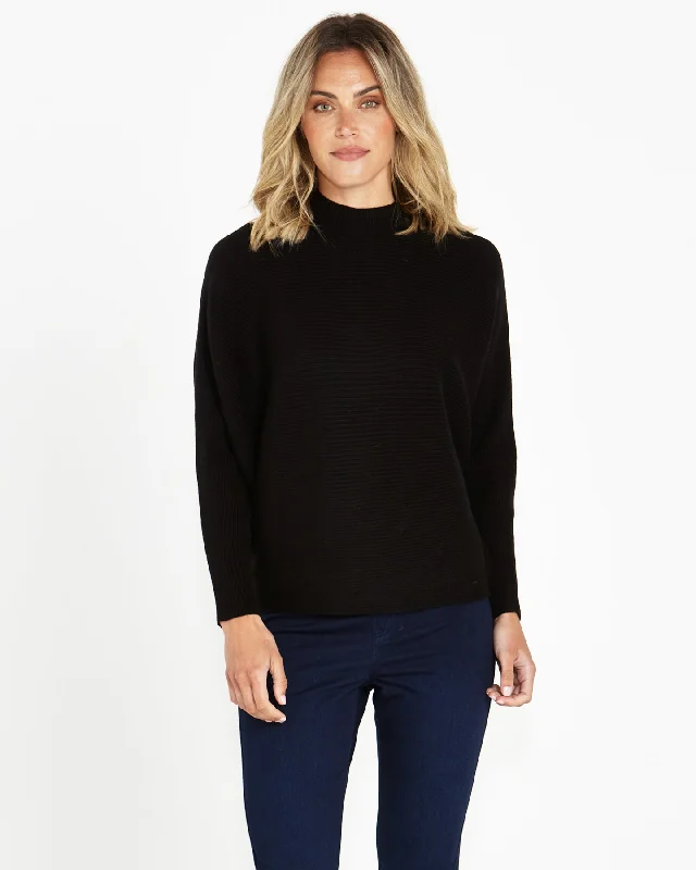 Style Breakthroughs Betty Basics Alicia Knit Jumper Black