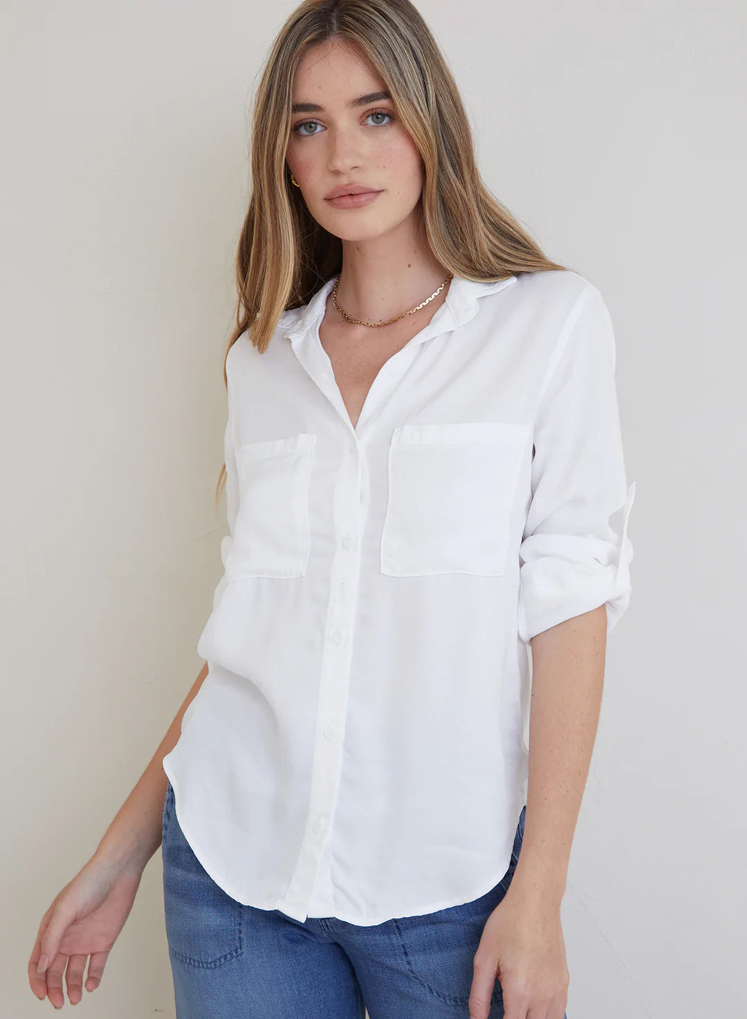 Sale Event, Prices Rock Two Pocket Shirt - White