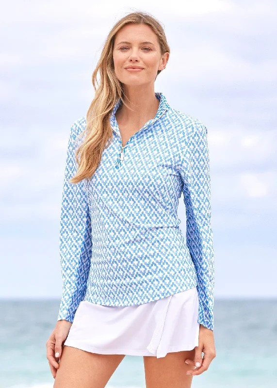 Style Revolution Seaside 1/4 Zip Sport Top