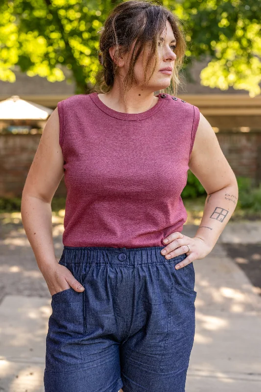 Discount Extravaganza Knit Shell Top