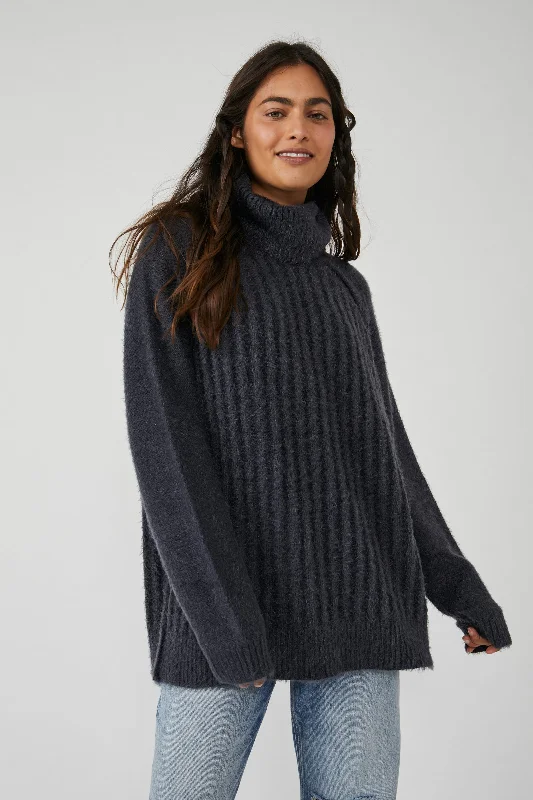 Sustainable Fashion Extravaganza Big City Turtleneck - Sunflower Seed Combo