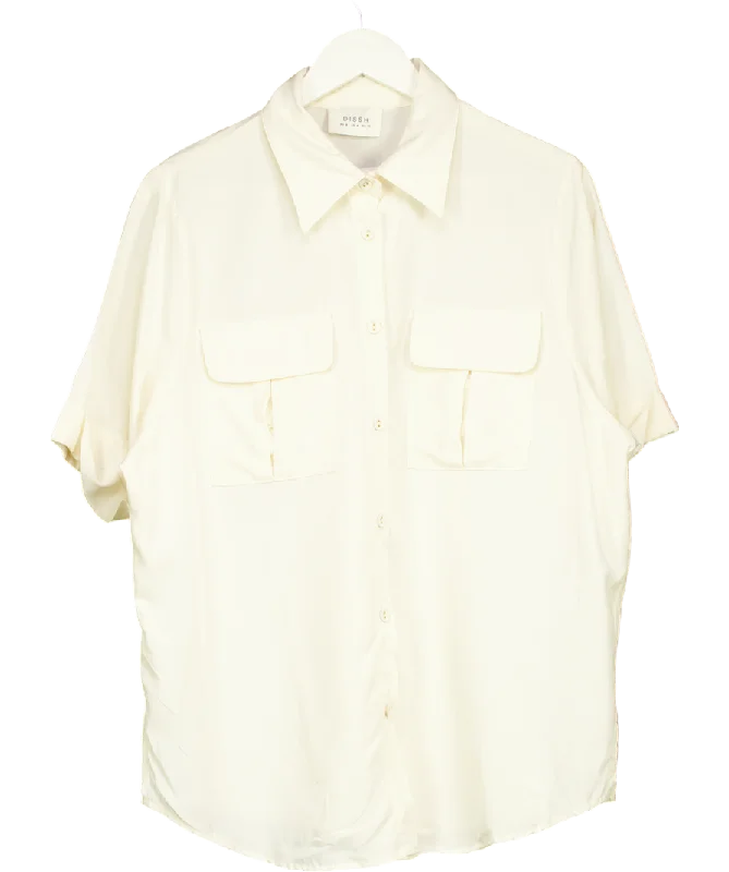 Clearance Event DISSH Cream Amelia Safari Shirt UK 8