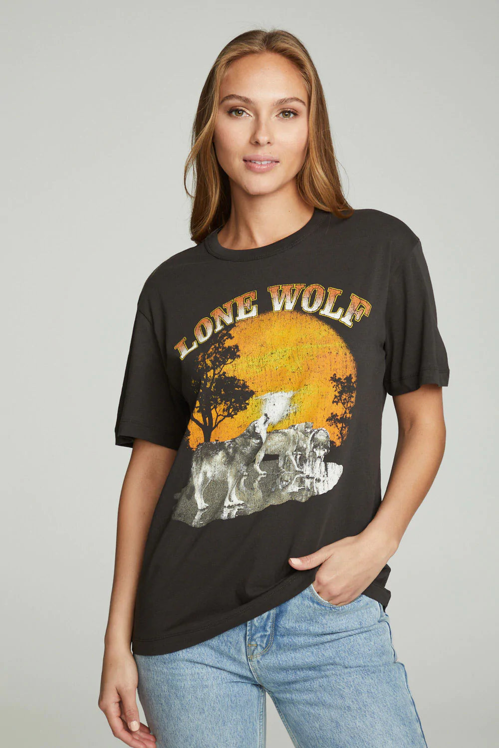 Mega Sale Lone Wolf Crew Shirt - Vintage Black