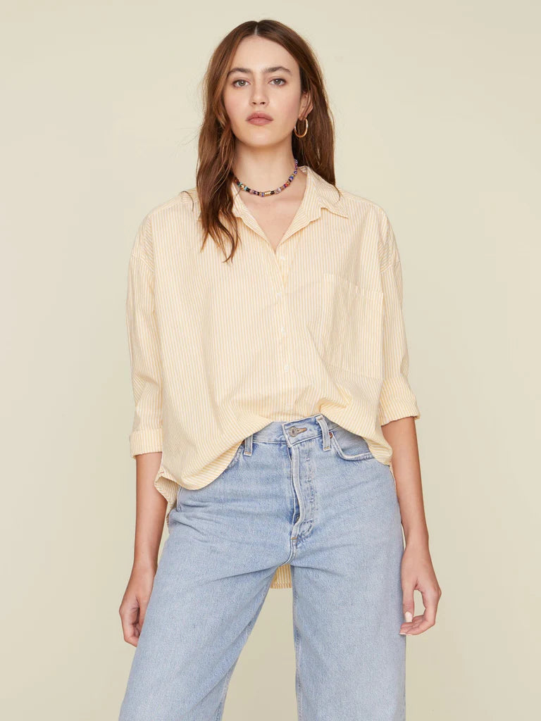 Trendy Styles Jordy Shirt - Butter Stripe