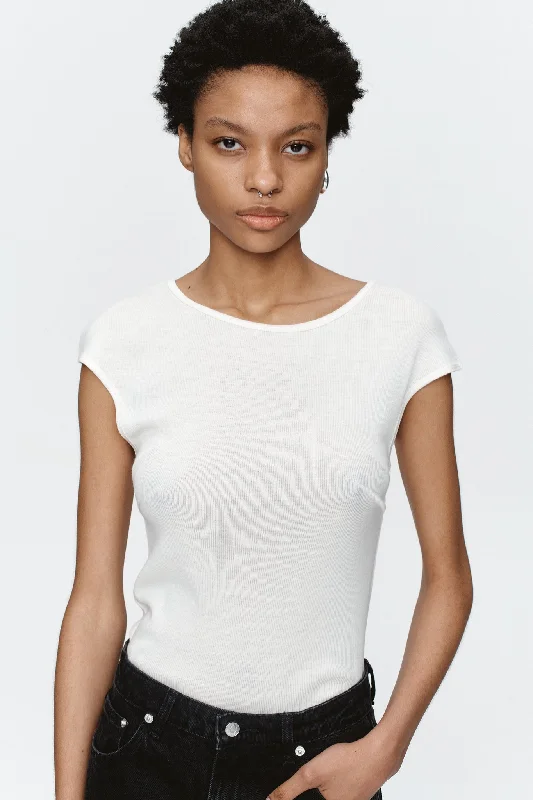 Luxury Fashion Marle Suki Top - Ivory